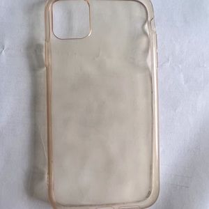 Clear I phone 11 case
